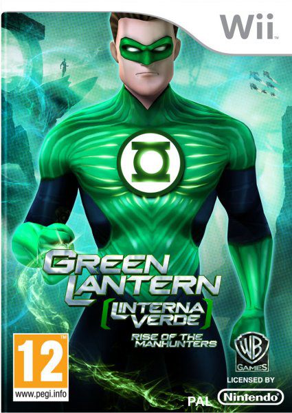Green Lantern Linterna Verde Rise Of The Manhunters Wii